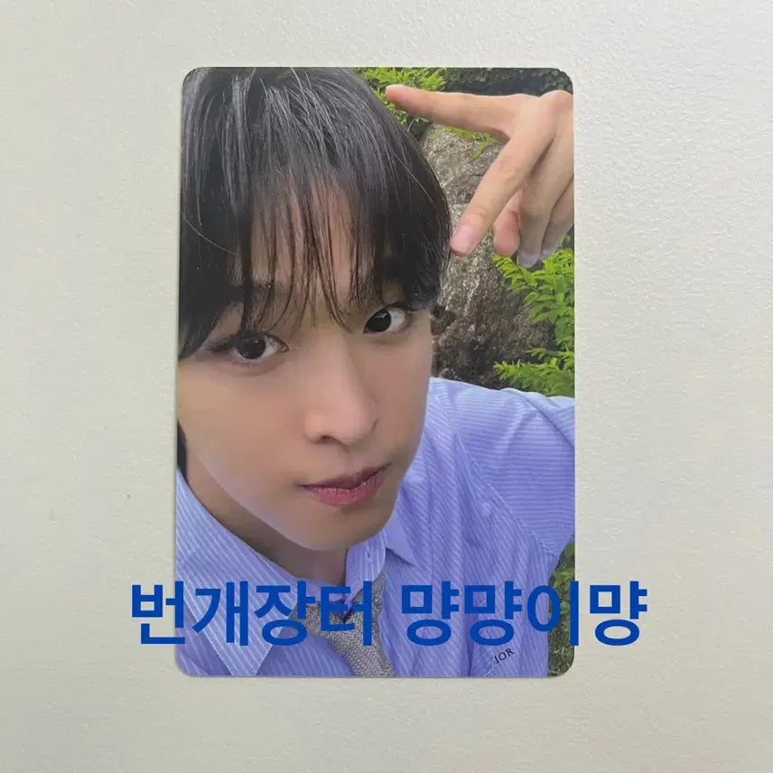 엔시티 위시 리쿠 디아이콘 포토카드 포카 A버전
