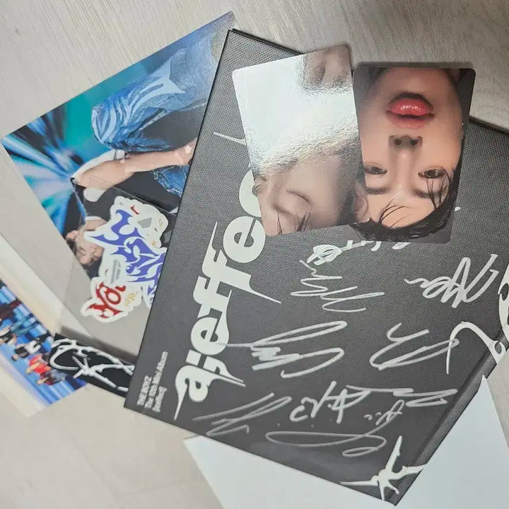 더보이즈 [affect] 앨범 + 포토카드 싸인 멘트 to 비매