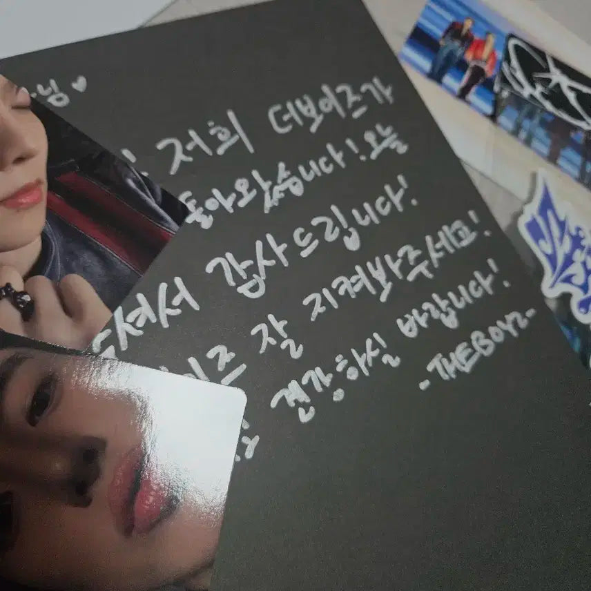 더보이즈 [affect] 앨범 + 포토카드 싸인 멘트 to 비매