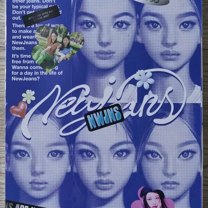 미개봉) 뉴진스 1집 블루북 앨범 어텐션 단체 BLUEBOOK NJZ