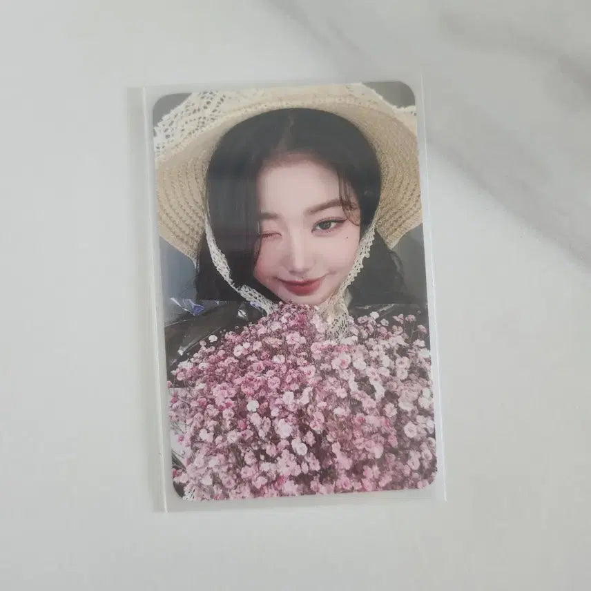 아이브 장원영 엠파시 사운드웨이브 사웨 봄소녀 포토카드