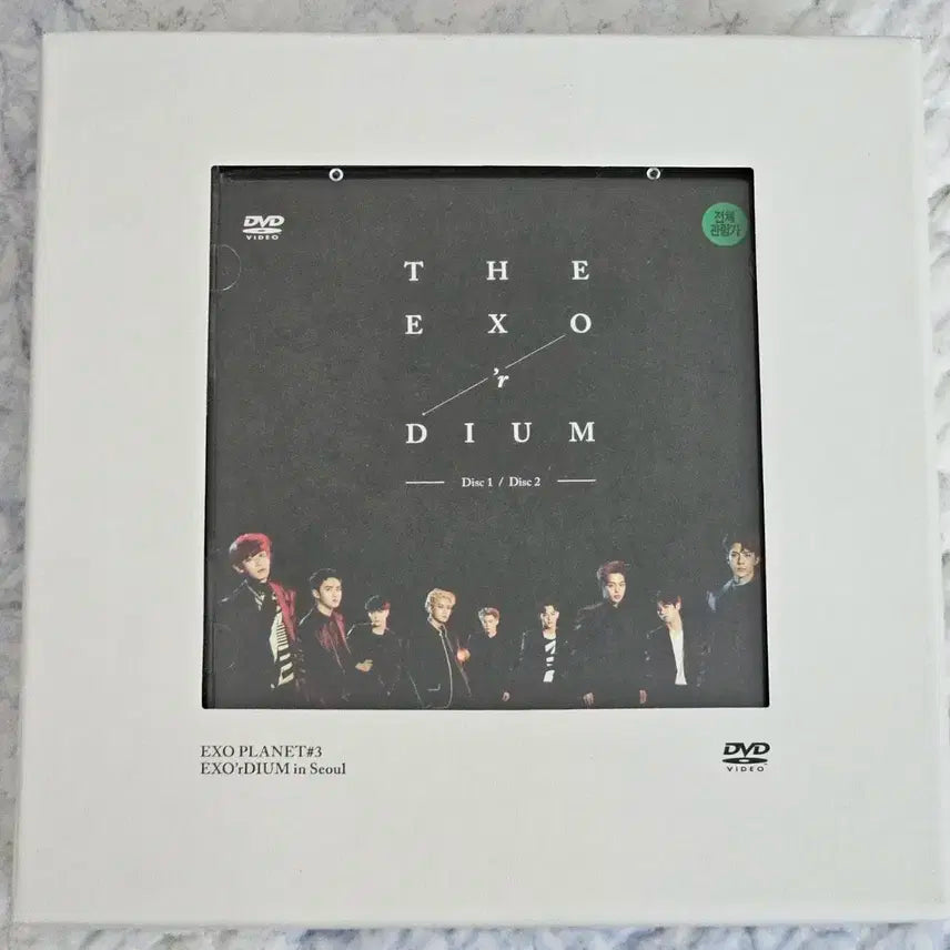 엑소 플래닛 #3 엑소디움 인 서울 콘서트 DVD