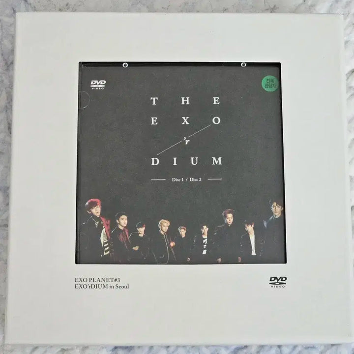 엑소 플래닛 #3 엑소디움 인 서울 콘서트 DVD
