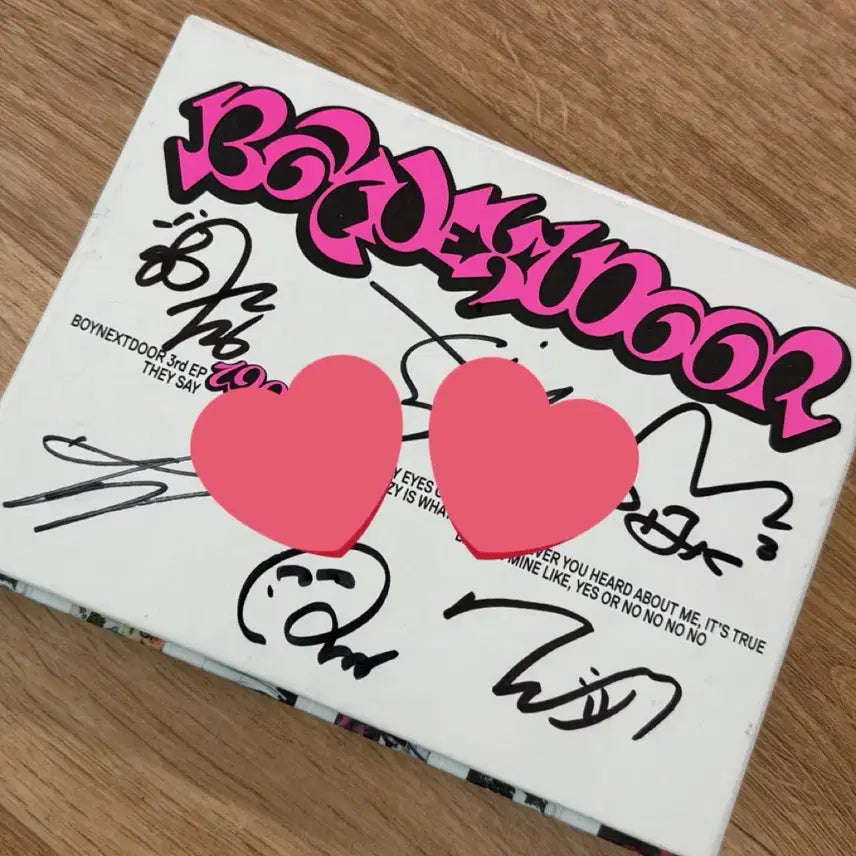 보이넥스트도어 19.99 싸인앨범 양도