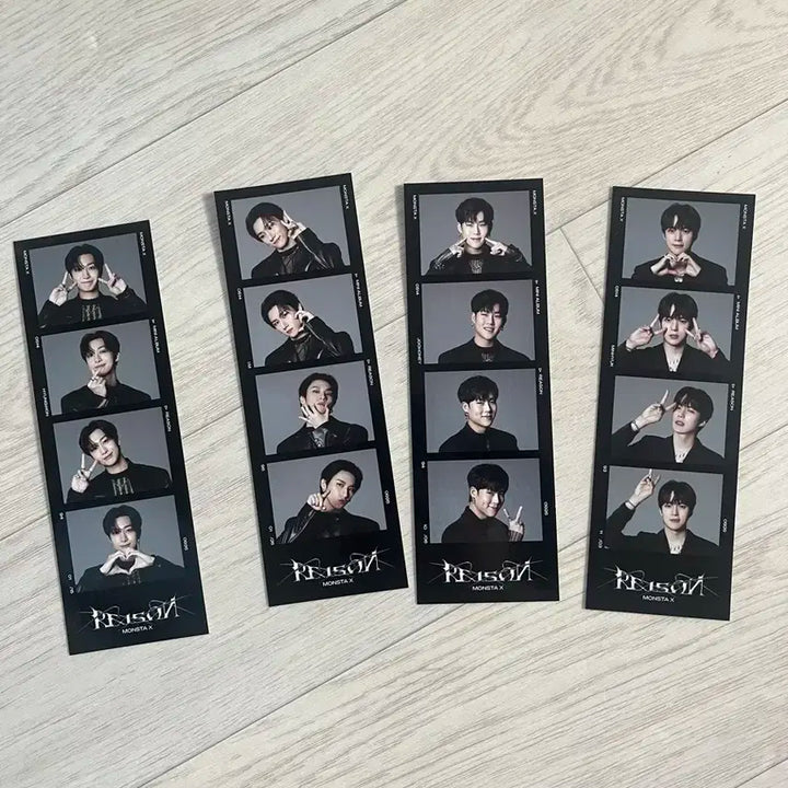 몬스타엑스 리즌 포카 모음 13장 / 네컷 사진