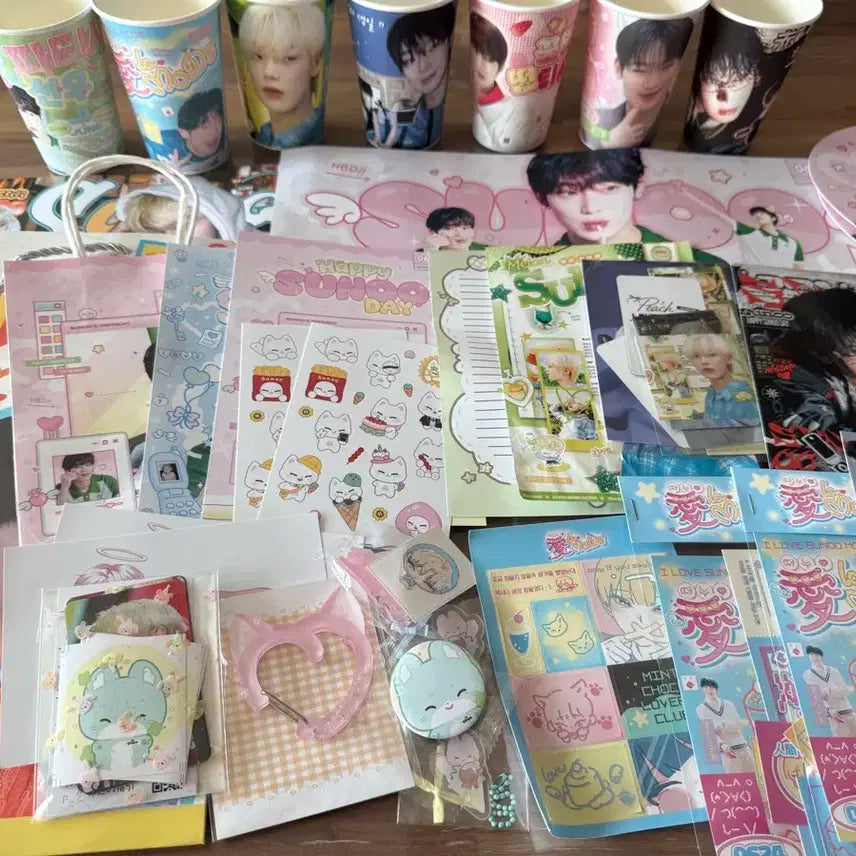 엔하이픈 선우 김선우 생카 특전 컵홀더 양도