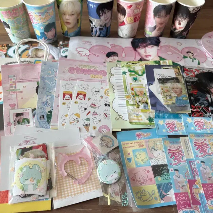 엔하이픈 선우 김선우 생카 특전 컵홀더 양도