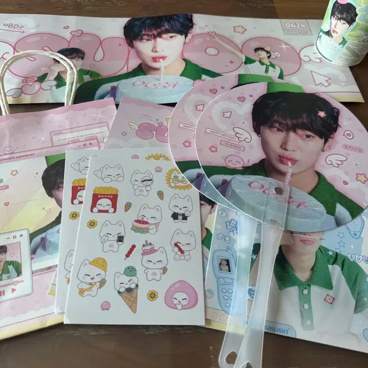 엔하이픈 선우 김선우 생카 특전 컵홀더 양도