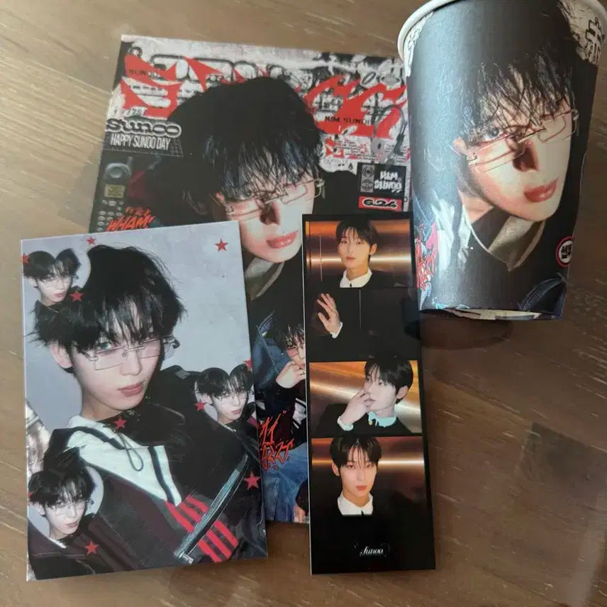 엔하이픈 선우 김선우 생카 특전 컵홀더 양도