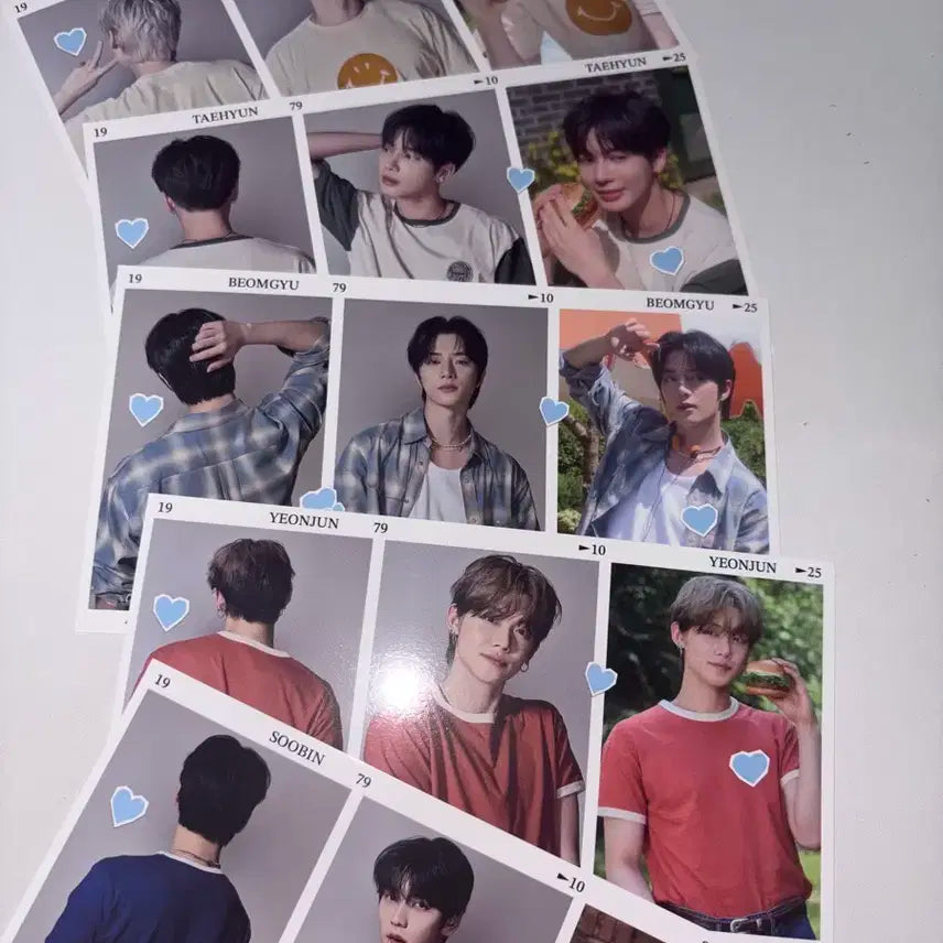 투바투 롯데리아 포카 판매