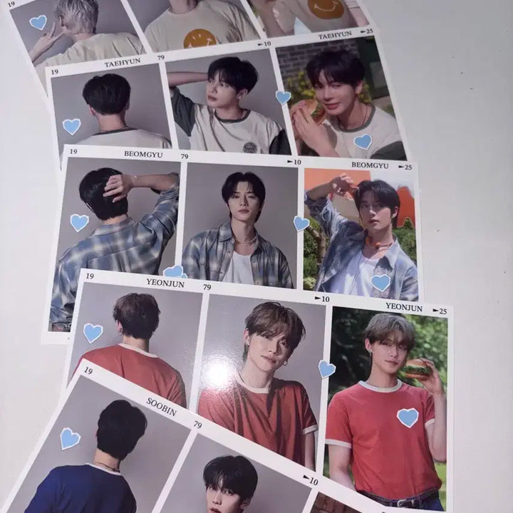 투바투 롯데리아 포카 판매