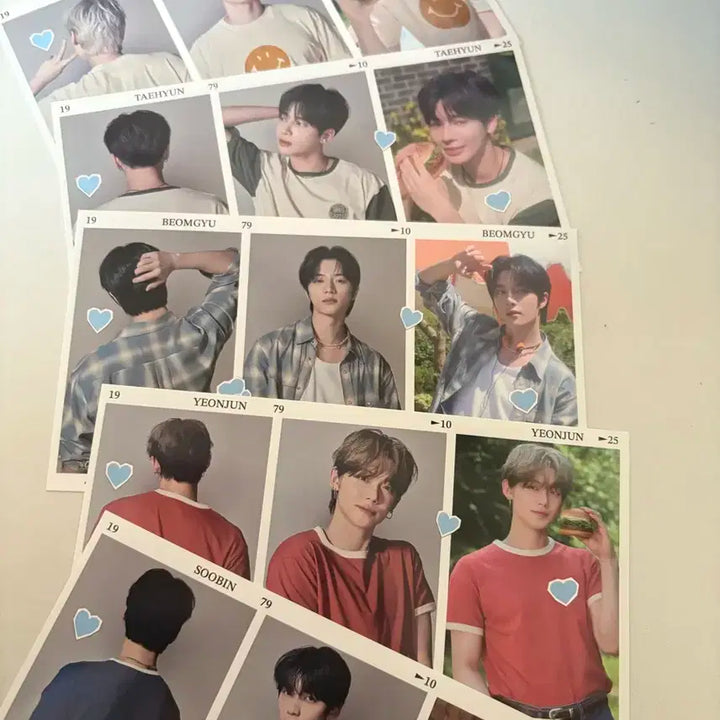 투바투 롯데리아 포카 판매