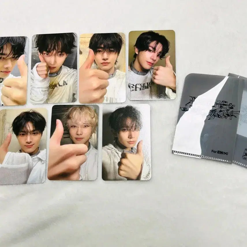 엔하이픈 쇼케이스 특전 포카 세트 케이스 일괄 양도