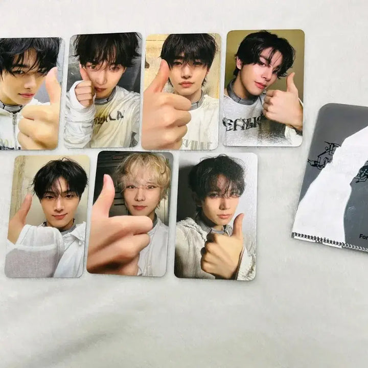 엔하이픈 쇼케이스 특전 포카 세트 케이스 일괄 양도