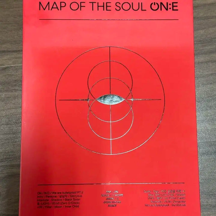 방탄소년단 맵솔 DVD