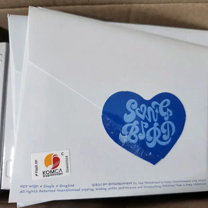 엔시티위시 송버드 레터버전 개봉앨범