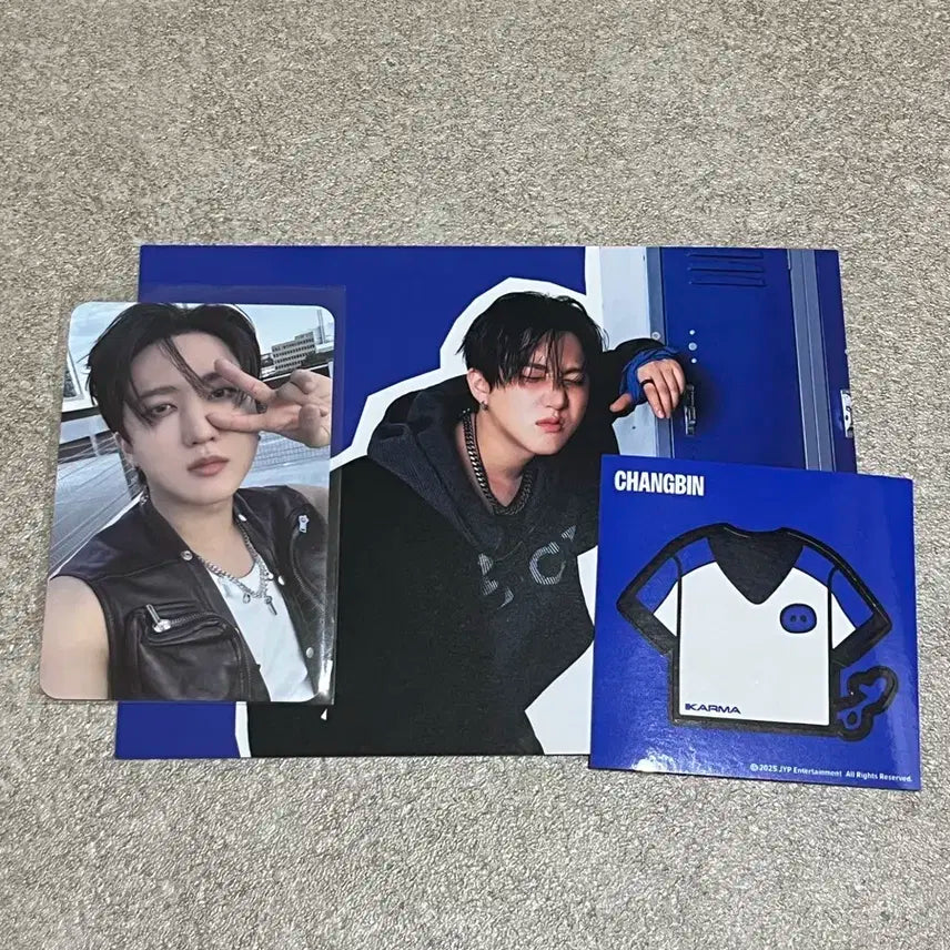 스키즈 카르마 팝업 창빈 포카 엽서 스티커 일괄 양도