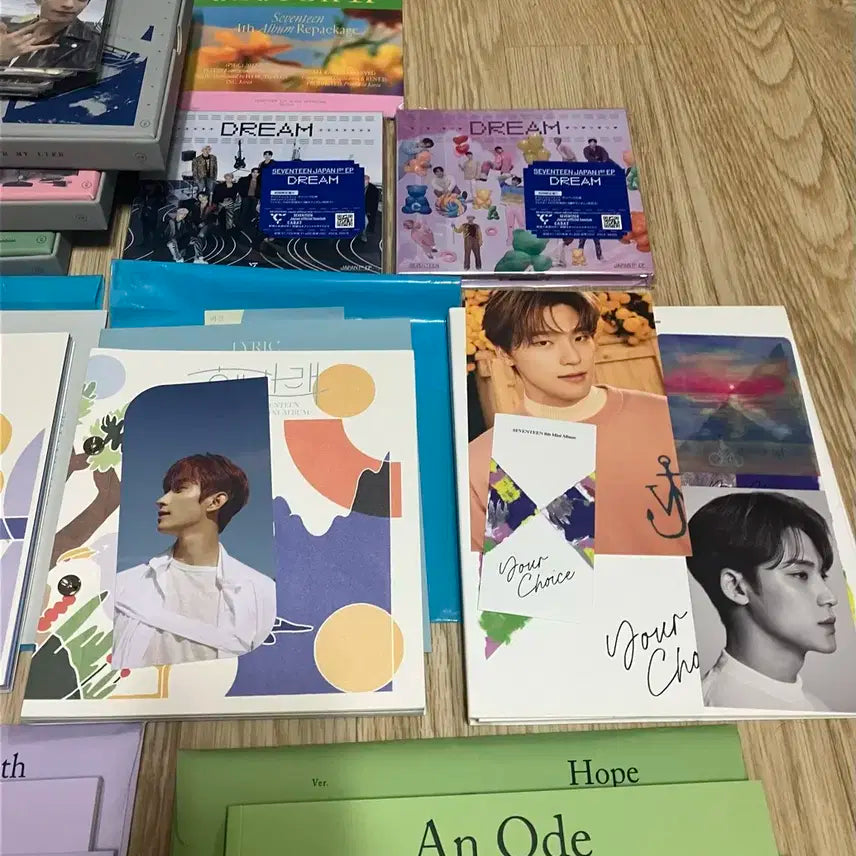 !!탈처분 일괄 판매!!세븐틴 앨범, 포토카드, 비공굿 일괄 판매