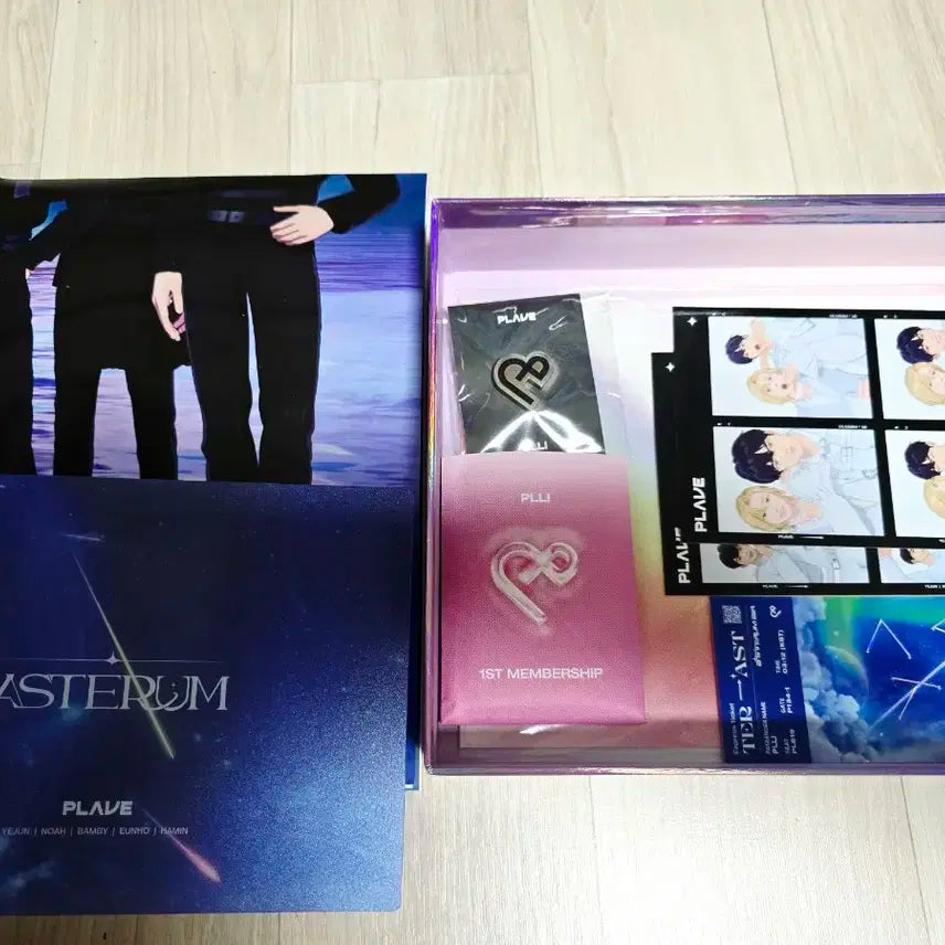 플레이브 멤버십 키트 1기 풀구성 (포카0)