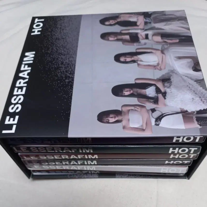 르세라핌 lesserafim 박스세트