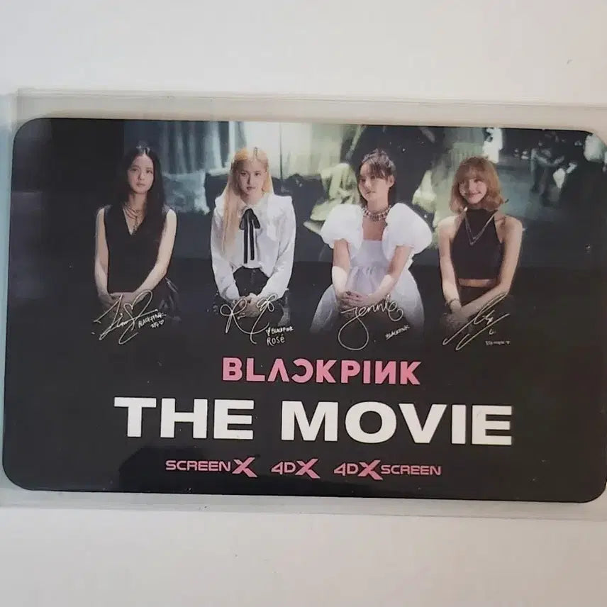 블랙핑크 더무비 포토카드 판매
