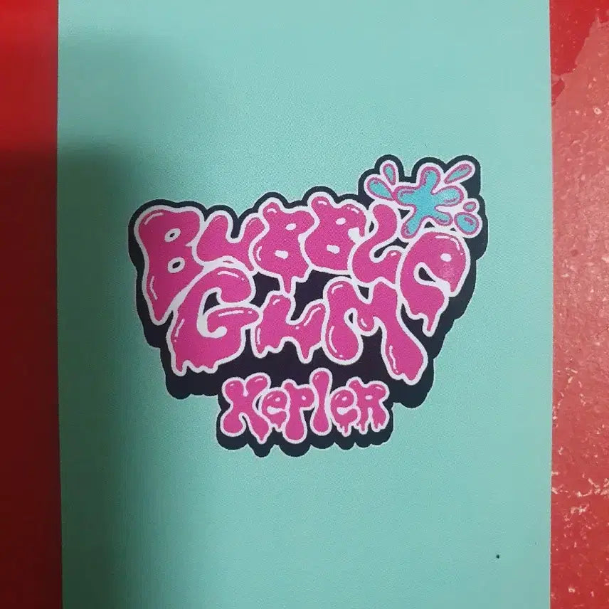 케플러 샤오팅 버블검 공방포카