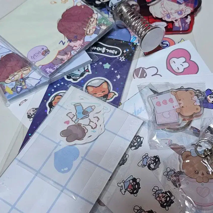 투바투 수빈 위주 유닛포카+비공굿 연준 범규 태현