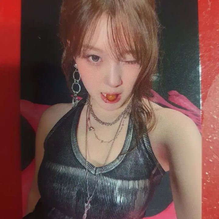 케플러 김채현 버블검 공방포카