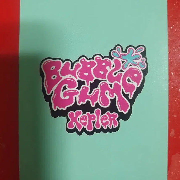 케플러 김채현 버블검 공방포카