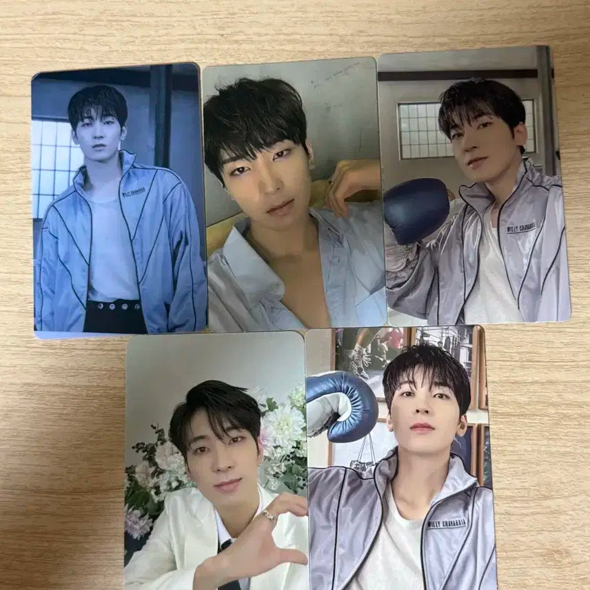 세븐틴 원우 포카 5장 일괄 판매
