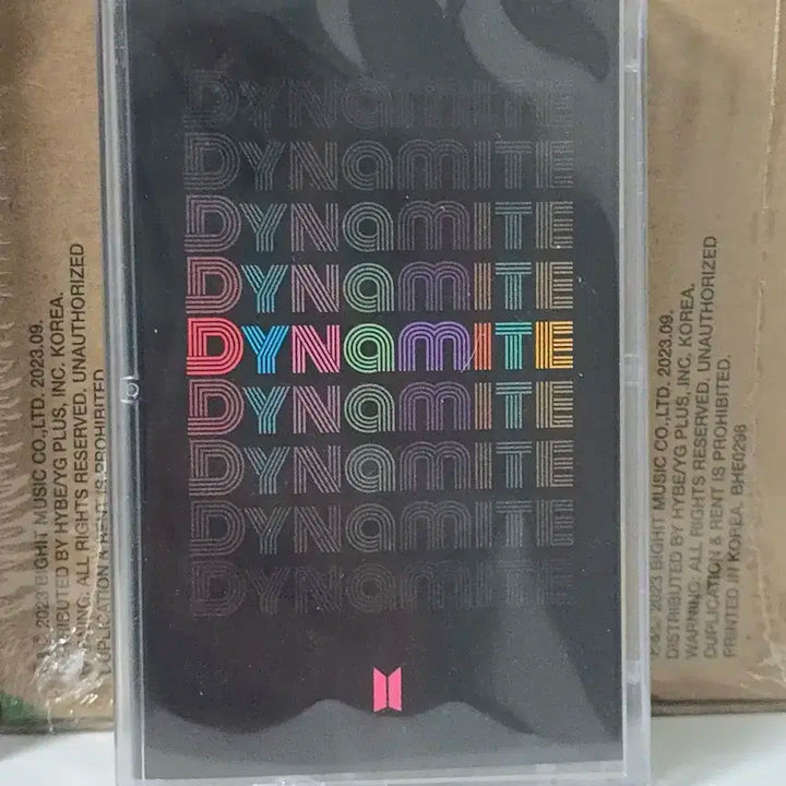 방탄소년단 다이너마이트 카세트테이프(미개봉)