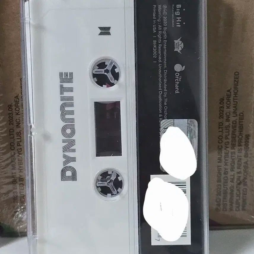 방탄소년단 다이너마이트 카세트테이프(미개봉)