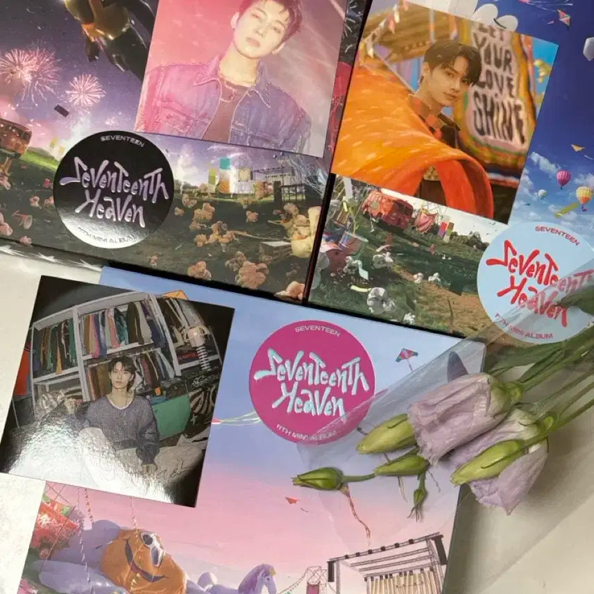 세븐틴 음악의 신 헤븐 개봉앨범