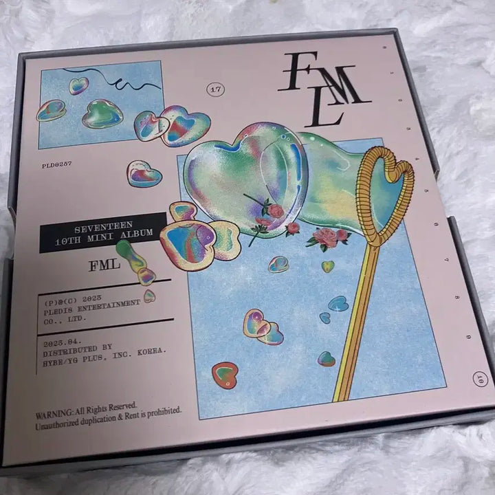 세븐틴 FML 앨범 캐럿반 버논 버전 양도