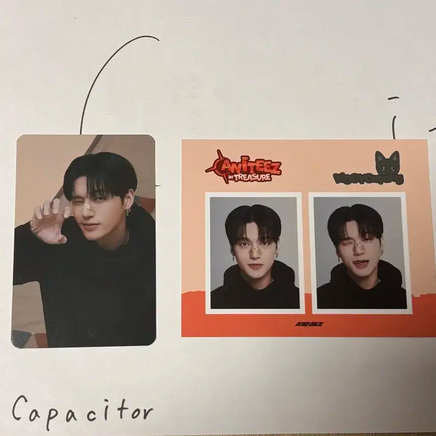 에이티즈 우영 애니티즈 포토세트