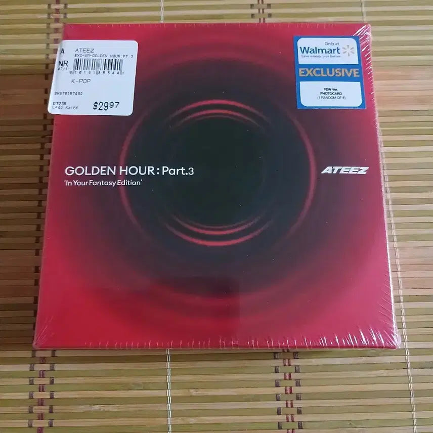 에이티즈 인 유어 판타지 미국 월마트한정판 미개봉앨범