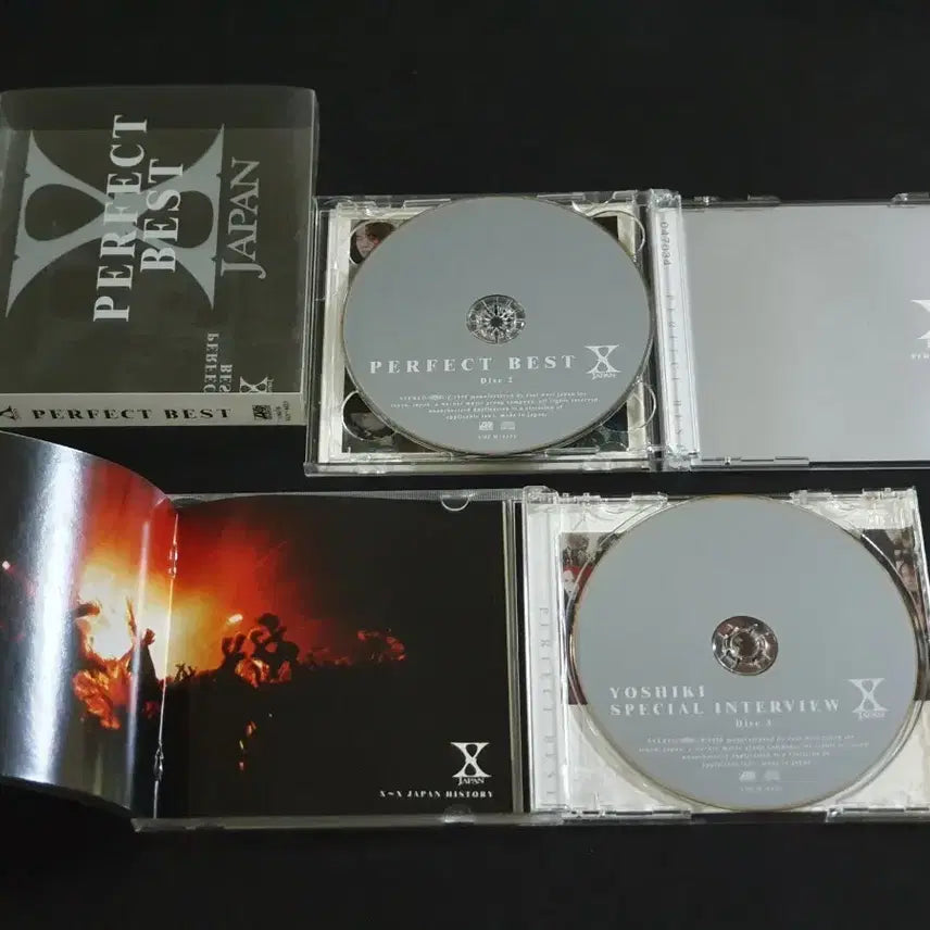 X JAPAN 엑스재팬 앨범 PERFECT BEST (3CD) 베스트음반