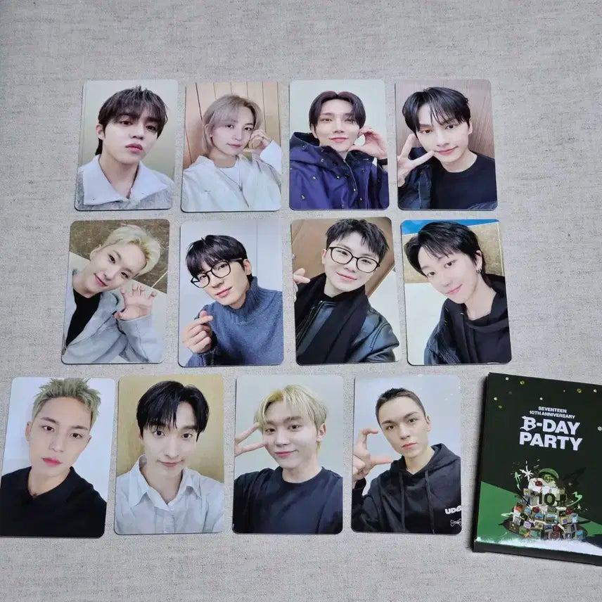세븐틴 10주년 쇼케이스 잠수교 B-DAY PARTY 스탬프투어 포카