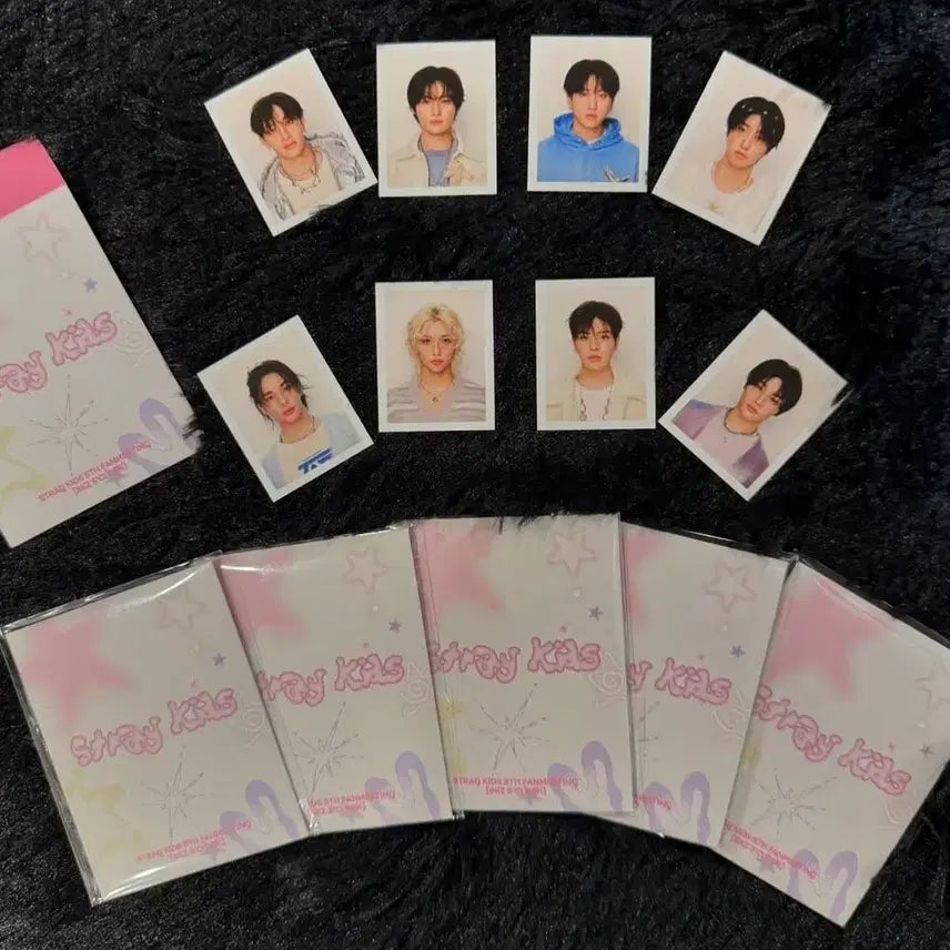 스트레이키즈 스키즈 5CLOCK 공식굿즈 ID 포토세트 증명사진