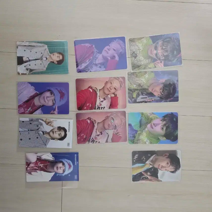 세븐틴 부석순 텔레파티 포카 일괄