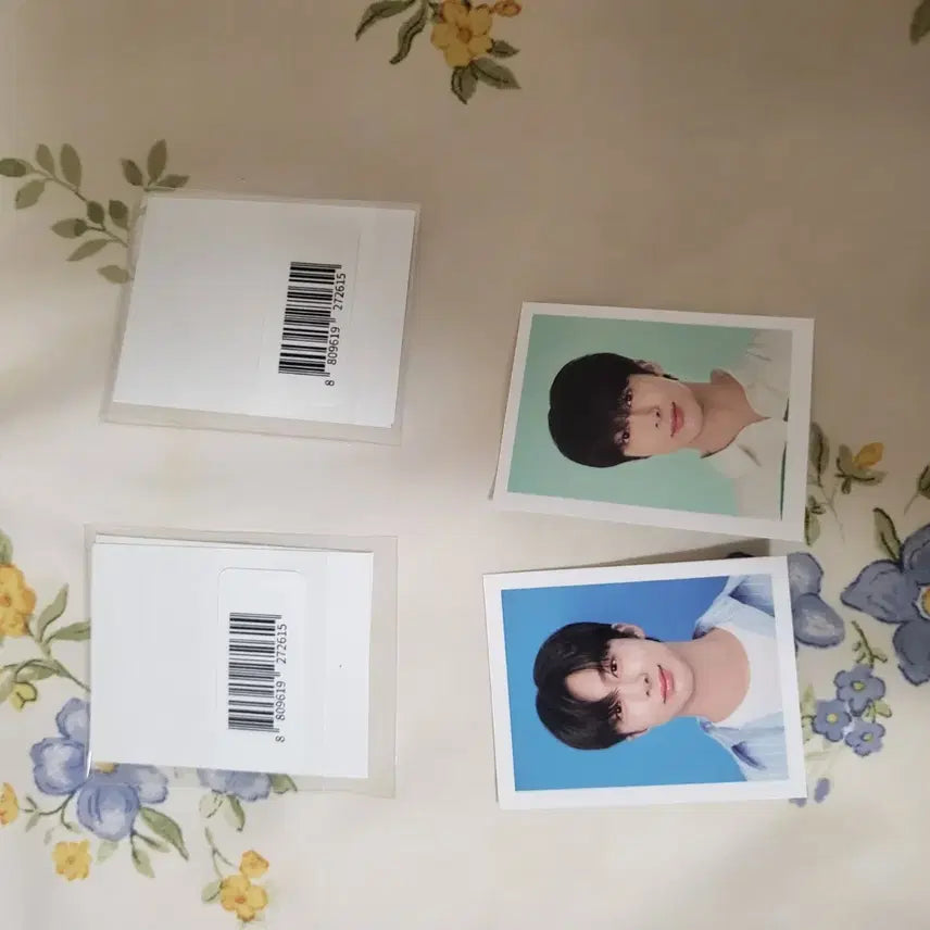 몬엑 웰라쥬 형원 증명사진 2종 세트 미개봉