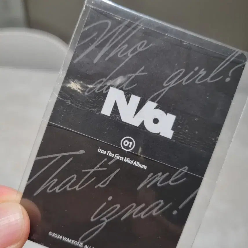 이즈나 마이 친필 싸인포카 판매