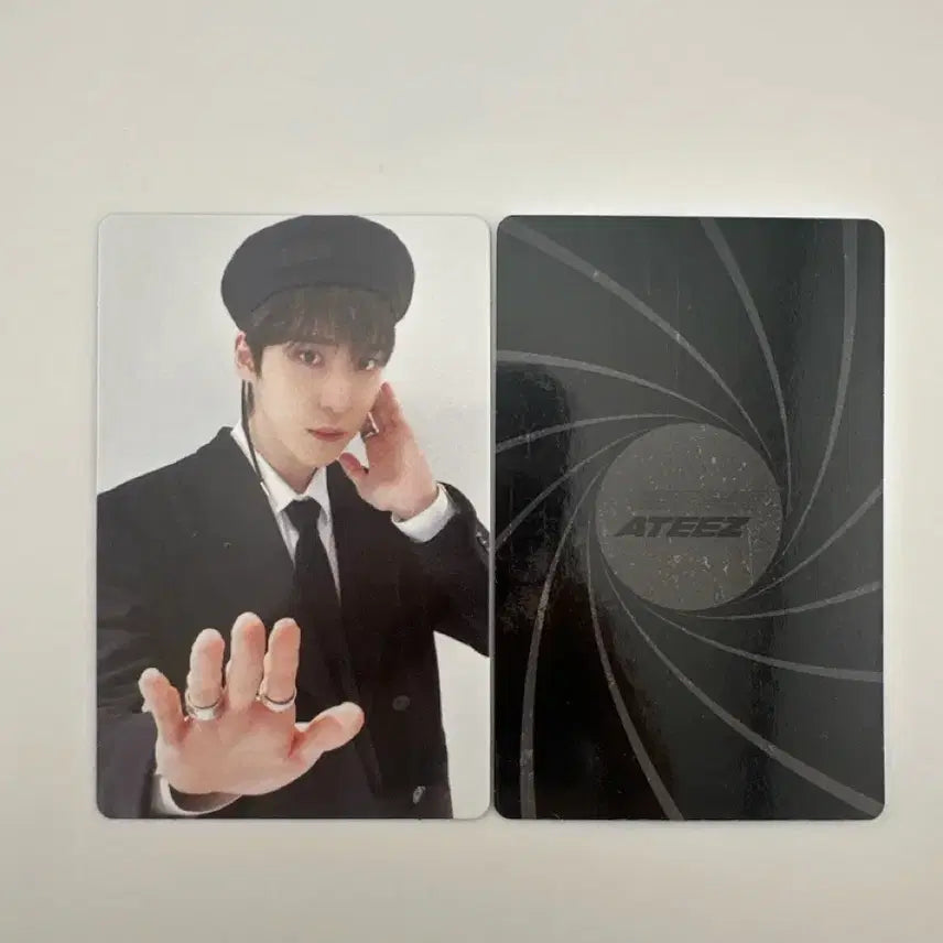 에이티즈 미국 포카 스파이버젼 윤호 포카