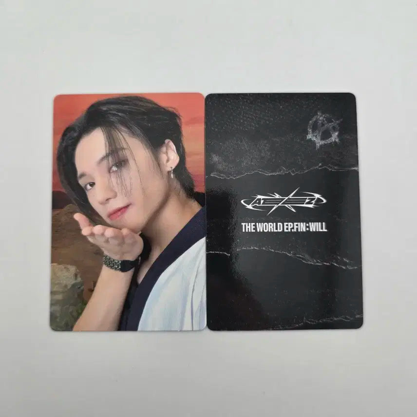 에이티즈 미친폼 미국앨범 우영포카