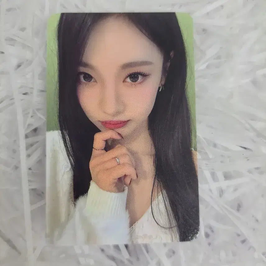 아이브 위플래시 점프업 럭드 닝닝 특전 포카