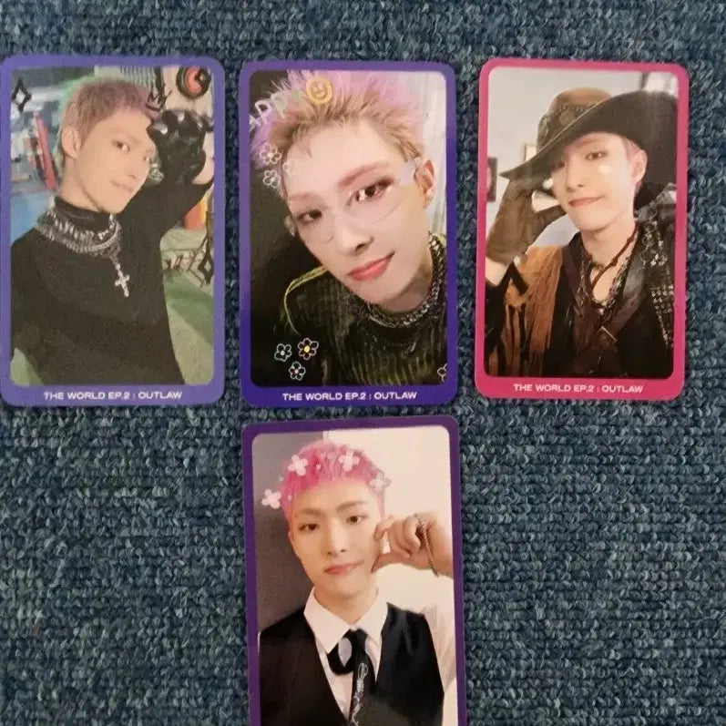 에이티즈 바운시 미팬 + 공방 1~3주차 민기 all 포카