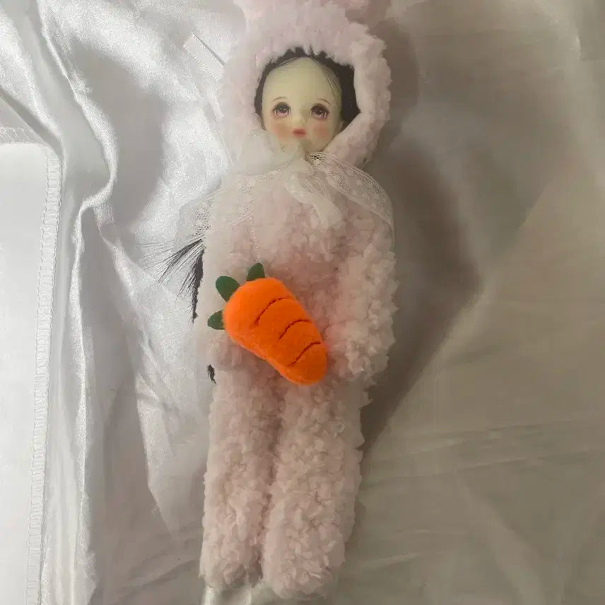 토끼 인형 (핑크) 육일돌