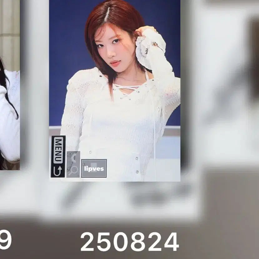ARTMS 아르테미스 김립 KimLip 싸인 폴라로이드