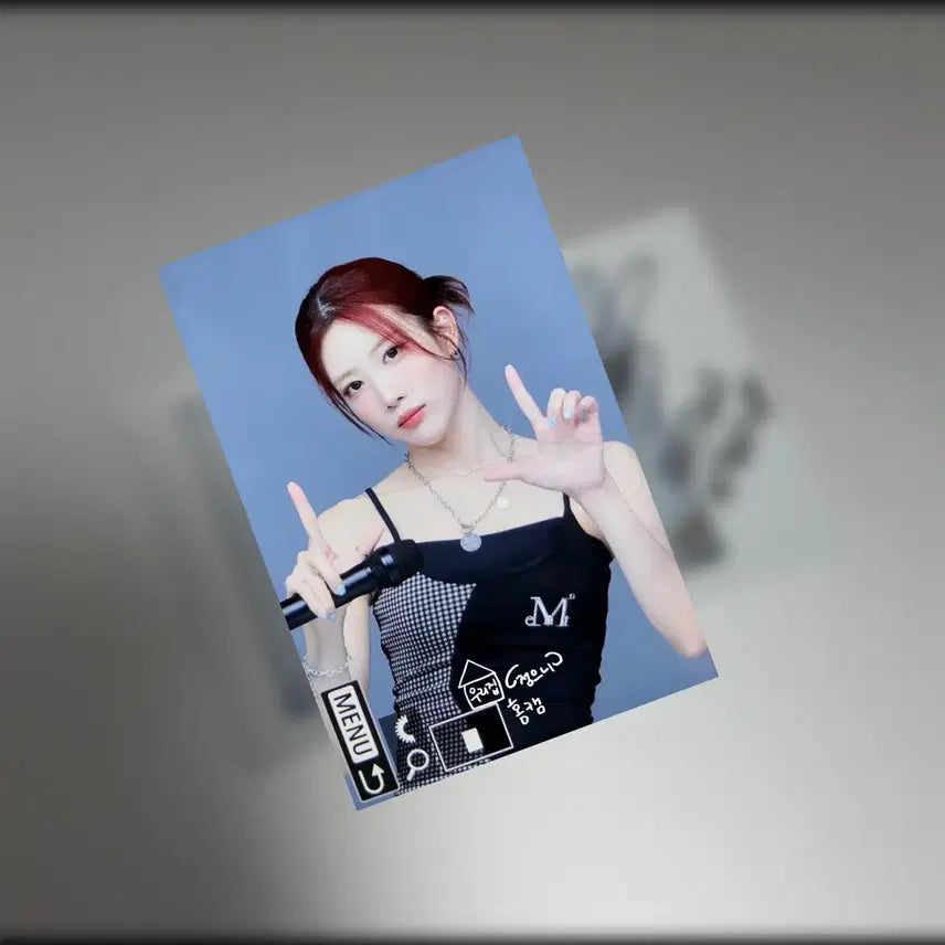 ARTMS 아르테미스 김립 KimLip 미공개 낙서 싸인 폴라로이드