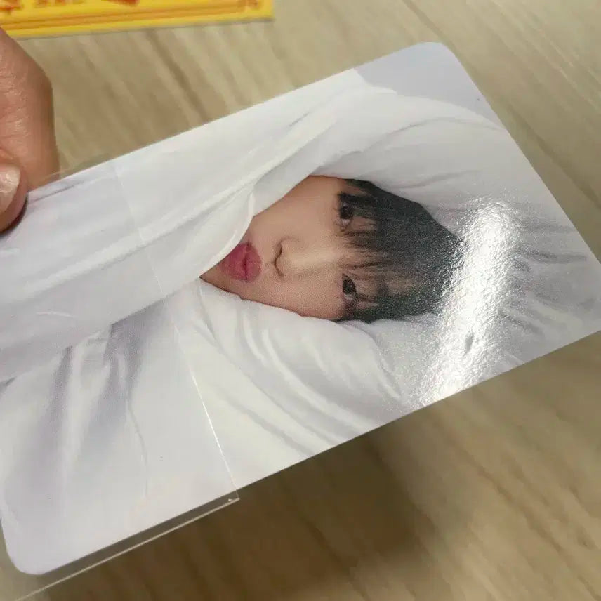 에이티즈 최산 이불포카